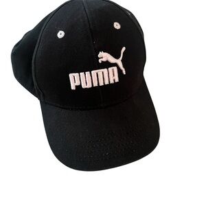 Puma Black and Light Pink Hat